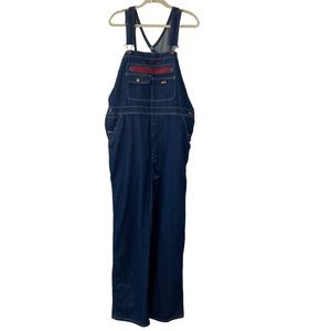 DICKIES MENS DENIM JEAN OVERALLS, MEDIUM